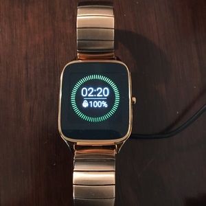Asus zenwatch 2 gold band google android